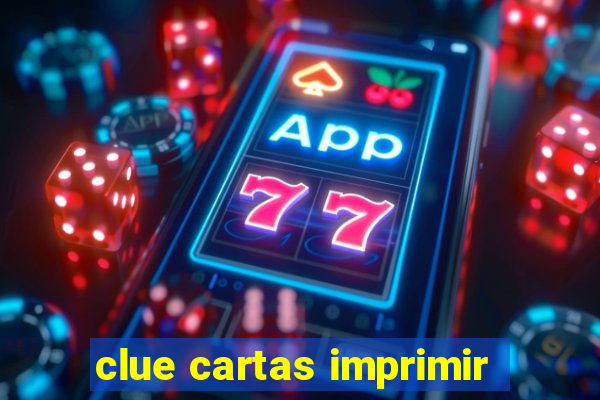 clue cartas imprimir